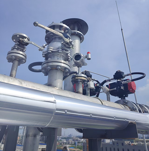 化工廠管道-法蘭式醋酸乙烯酯檢測儀應用案例